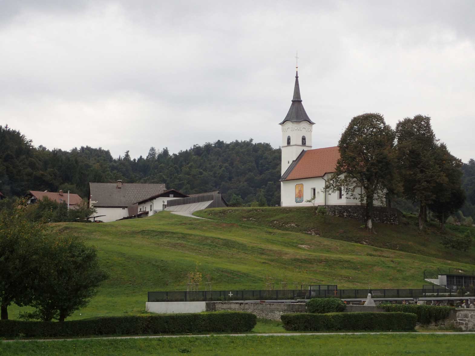 Church outside of Ljubljana